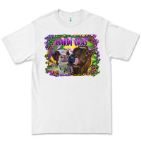 White Mardi Gras Heifers Premium Tee - RanaPortraitStore