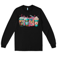 Black nurse fuel coffee Long Sleeve Tee - Jasminsmagicworld