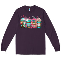 Plum nurse fuel coffee Long Sleeve Tee - Jasminsmagicworld