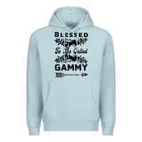 Blue Mist Blessed To Be Called Gammy Premium Hoodie - Bettercallsaul