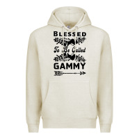 Oatmeal Heather Blessed To Be Called Gammy Premium Hoodie - Bettercallsaul