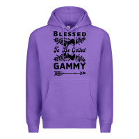 Purple Blessed To Be Called Gammy Premium Hoodie - Bettercallsaul