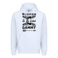 White Blessed To Be Called Gammy Premium Hoodie - Bettercallsaul