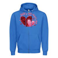 True Royal happy valentine's day hearts Zipper Hoodie - MaliasSmallBusiness