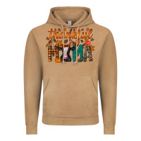 Vintage Camel thankful mama holstein cow Vintage Hoodie - RacoonDesign
