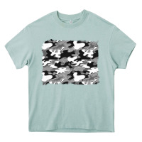 Arona black and white camouflage background Heavy Core Tee - Artiststas