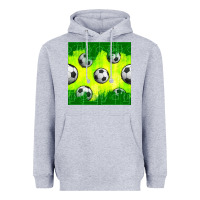 Soccer Balls With Field  And Tactics Seamless Pattern Heavyweight Hoodie | Teevron