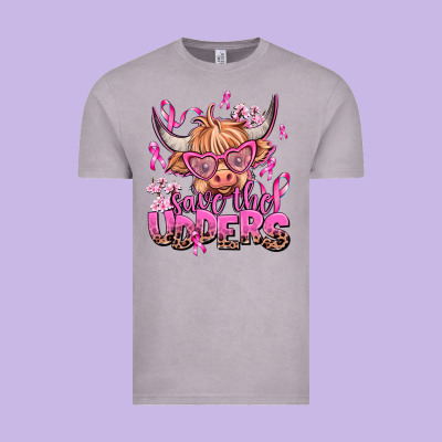 Save The Udders Vintage Tee Designed By Adodesignshop