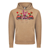 Vintage Coffee valentine's day farm trucks farm animals Vintage Hoodie - FaDigitalArtStudio