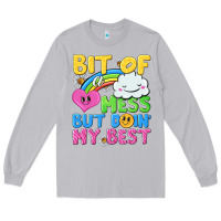 Moon Dust bit of a mess but doin my best Long Sleeve Tee - NancyCooperArtShop