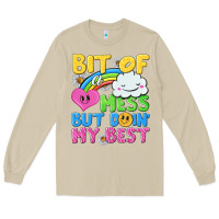 Mushroom bit of a mess but doin my best Long Sleeve Tee - NancyCooperArtShop