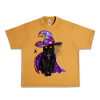 Peanut Butter black witch cat Urban Heavy Tee - BundleAndBundleShop