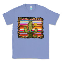 Colony Blue serape leopard cactus Classic Tee - RanaPortraitStore