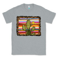 Heather Grey serape leopard cactus Classic Tee - RanaPortraitStore