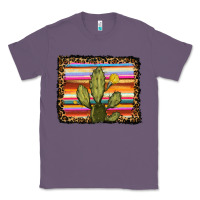 Lavender serape leopard cactus Classic Tee - RanaPortraitStore