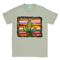 Matcha serape leopard cactus Classic Tee - RanaPortraitStore