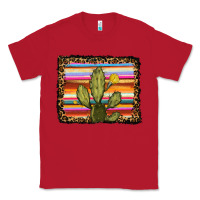 Red serape leopard cactus Classic Tee - RanaPortraitStore
