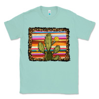 Seafoam serape leopard cactus Classic Tee - RanaPortraitStore