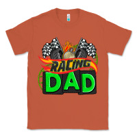 Copper racing dad with racing  equipment Classic Tee - AdoDesignShop