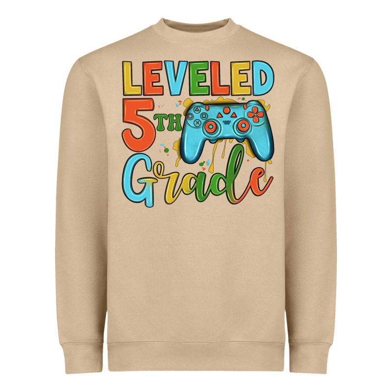 Leveled 5th Grade Heavyweight Sweatshirt by JahusDesignShop | Teevron