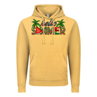 Vintage Mustard hello summer Vintage Hoodie - CowhideDigitalArt
