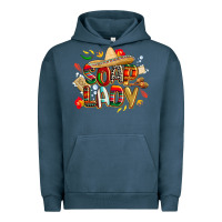 Pigment Midnight Navy cinco de mayo soap lady Urban Hoodie - CowGirlArtShop
