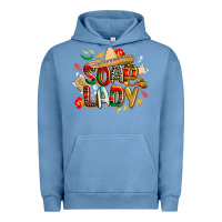 Pigment Pebble Blue cinco de mayo soap lady Urban Hoodie - CowGirlArtShop