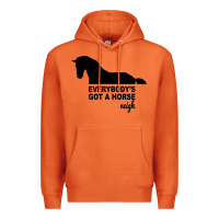 Carrot everybody's gotta horse neigh Premium Hoodie - Bettercallsaul