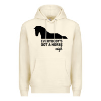 Sandshell everybody's gotta horse neigh Premium Hoodie - Bettercallsaul