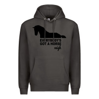 Smoke everybody's gotta horse neigh Premium Hoodie - Bettercallsaul