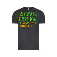 Vintage Black saint patrick university Vintage Tee - Artiststas
