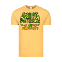 Vintage Mustard saint patrick university Vintage Tee - Artiststas