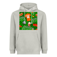 Moon Dust soccer ball uniform and shoes seamless pattern Heavyweight Hoodie - BundleAndBundleShop