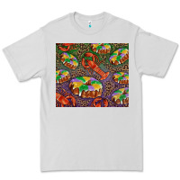 Dove Grey Mardi gras king cake and crawfish Premium Tee - RanaPortraitStore