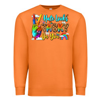 Carrot hate looks tacky on you Premium Sweatshirt - LillyAllenDesigns