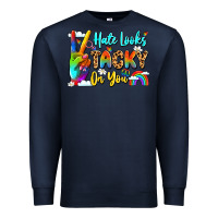Navy hate looks tacky on you Premium Sweatshirt - LillyAllenDesigns