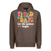 Coffee field day let the games begin Premium Hoodie - JahusDesignShop