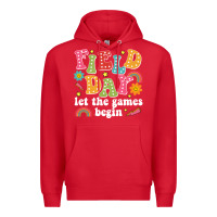 Red field day let the games begin Premium Hoodie - JahusDesignShop