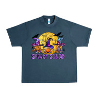 Midnight Navy spooky squad Urban Heavy Tee - BundleAndBundleShop