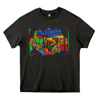 Asphalt autism mimi Heavy Core Tee - Zillion Design Studio