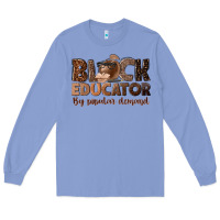 Colony Blue black educator by popular demand Long Sleeve Tee - NancyCooperArtShop