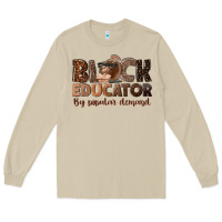 Mushroom black educator by popular demand Long Sleeve Tee - NancyCooperArtShop