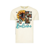 Vintage Arctic believe leopard cross sunflower butterfly Vintage Tee - JahusDesignShop