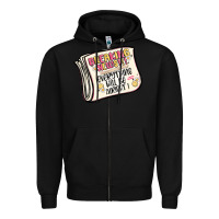 Black breaking news everything will be alright Zipper Hoodie - MaliasSmallBusiness