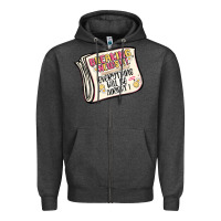 Charcoal Heather breaking news everything will be alright Zipper Hoodie - MaliasSmallBusiness