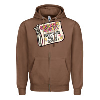 Chestnut breaking news everything will be alright Zipper Hoodie - MaliasSmallBusiness
