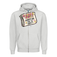 Dove Grey breaking news everything will be alright Zipper Hoodie - MaliasSmallBusiness