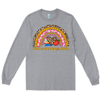 Heather Grey back to school rainbow hello kindergarten Long Sleeve Tee - AdoDesignShop