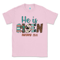Bubblegum Pink he is risen Classic Tee - Artiststas