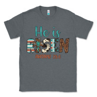 Charcoal Heather he is risen Classic Tee - Artiststas